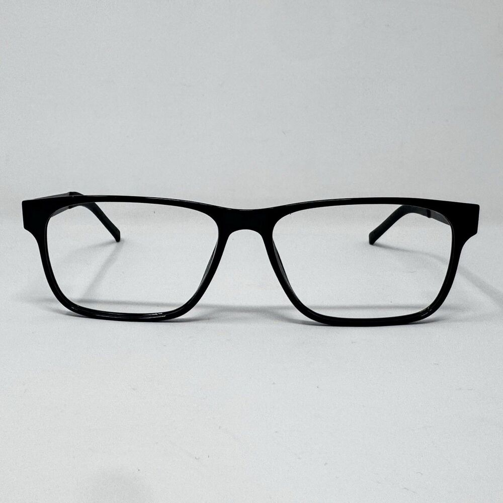 Randolph Keesler Eyeglass Frames Black Rectangle Japan 58-15-145 (C)